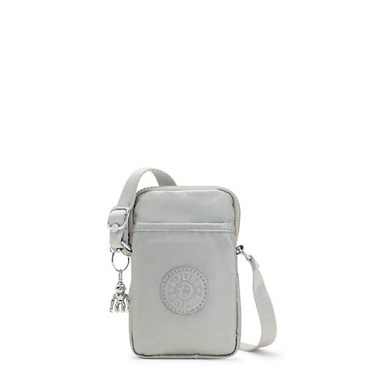 Bolsa Para Movil Kipling Tally Metallic Crossbody Plateados | MX 1369UZ